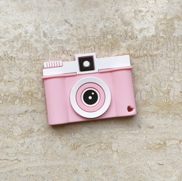 Camera bijtvorm roze